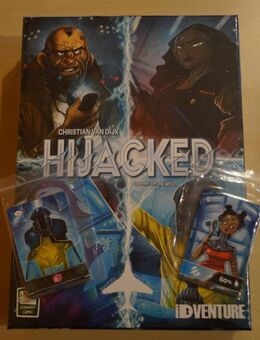 Brettspiel: Hijacked + Zwei Promokarten Sets (NEU&OVP) Deutsch - Obermichelbach