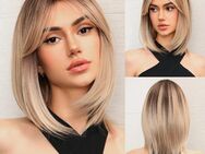 Blonde Ombre Bob Wig – 12 Zoll, 13x4 Lacefront, €89 - Aachen