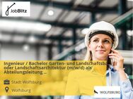 Ingenieur / Bachelor Garten- und Landschaftsbau oder Landschaftsarchitektur (m/w/d) als Abteilungsleitung Grünflächenbewirtschaftung - Wolfsburg