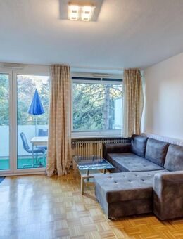 Bogenhausen: 1-Zimmer Apartment mit Blick ins Grüne - bald frei - München