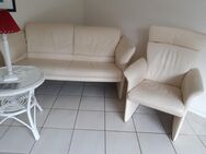Hochwertige "Jori" Ledergarnitur - Sofa und 2 Sessel - Oldenburg