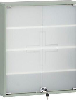 Schildmeyer Medizinschrank Bjarne, Breite 64 cm Abschließbare Glastüren