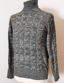 Pullover Pulli von Smog Größe M dunkles Grau Knopfleiste WIE NEU - Bremen