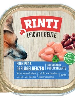 Sparpaket RINTI Leichte Beute 18 x 300 g - Huhn & Geflügelherzen