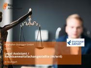 Legal Assistant / Rechtsanwaltsfachangestellte (m/w/d) - Stuttgart