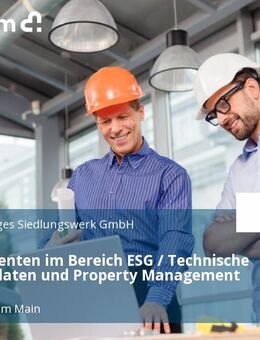Werkstudenten im Bereich ESG / Technische Bestandsdaten und Property Management (m/w/d) - Frankfurt (Main)