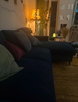 Sofalandschaft Petrol mit Schlaffunktion - Berlin