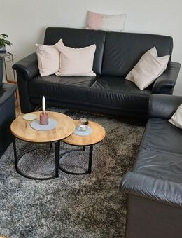 Couchgarnitur aus Leder 3-teilig - Rheda-Wiedenbrück