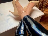 Damen High Heels beige Lack Glanz Juliet Gr. 39 zu verkaufen 😍🤩 Absatzschuhe Highheels - München