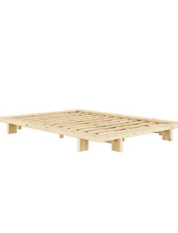 Karup Design Bettgestell Bettgestell JAPAN BED Futonbett aus FSC®-zertifiziertem Massivholz (Mit Lattenrost), zeitlos, bequem & in mehreren Farben und Größen erhältlich.