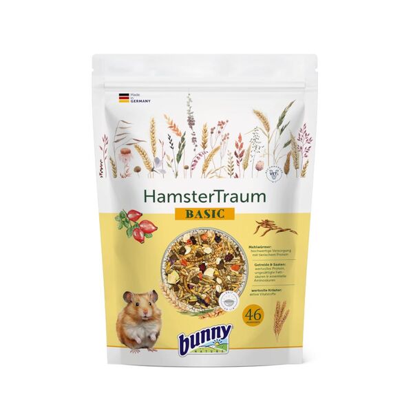 bunny HamsterTraum BASIC - Sparpaket: 2 x 600 g - 