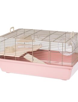 Interzoo Hamsterkäfig Rex 1, pastell - L 58 x B 38 x H 28,5 cm