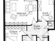 gepflegte 3 Zimmer-Wohnung in Nienburg - Nienburg (Weser)