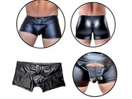 Herren Unterhose Lederoptik Unterhose Sexy BDSM Boxer Boxershort 16,90€* - Villingen-Schwenningen