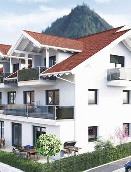 Dachgeschoßwohnung mit Balkon Ferienwohnungsgenehmigung Klimaanlage auf Wunsch - Pfronten
