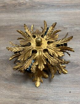 Lampe Goldene florentinische Banci Lampe Italien, 1950er, - Lindau (Bodensee) Zentrum