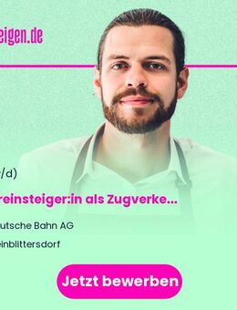 Quereinsteiger:in als Zugverkehrssteuerer (w/m/d) - Rockenhausen