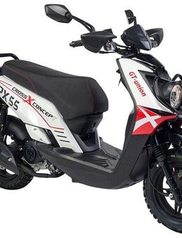 GT UNION Motorroller PX55 Cross Conzept 45, 49,6 ccm, 45 km/h, Euro 5, Luftgekühlter Motor