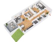 ERSTBEZUG! Exklusive 3-Zimmer Wohnung mit Küche und großer Terrasse - Deggendorf