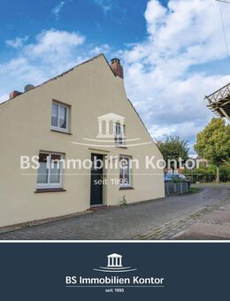 Seltene Gelegenheit an der Rysumer Mühle! Charmante Doppelhaushälfte mit Gartenanlage! - Krummhörn