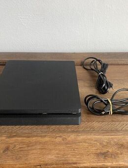 Playstation 4 PS4 Konsole 500GB slim schwarz mit Kabeln - Bergisch Gladbach
