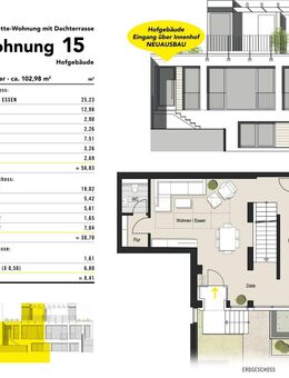Eine Neuausbau-Seltenheit mit "Haus-Charakter" und Dachterrasse in Köln-Bayenthal! WE 15 - Köln