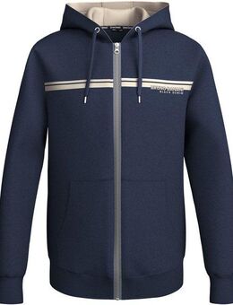 Bruno Banani Kapuzensweatjacke moderner Brustprint