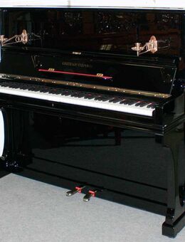 Klavier Grotrian-Steinweg 128, schwarz poliert, Nr. 32769, 5 Jahre Garantie - Egestorf