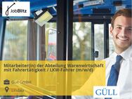 Mitarbeiter(in) der Abteilung Warenwirtschaft mit Fahrertätigkeit / LKW-Fahrer (m/w/d) - Lindau (Bodensee)