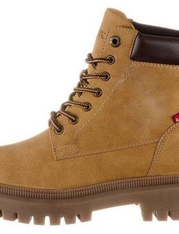 Levi's® Lennox Schnürboots, Blockabsatz, Schnürstiefelette, Boots, gepolsterter Schaftrand
