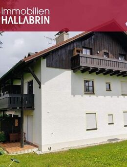 Vermietete, gut geschnittene 2-Zimmer-Eigentumswohnung mit 2 Balkonen und Garage - Bayerbach