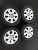 4 Original Alufelgen Audi Q3 (8U) Winterreifen W 215 65 16 3B in 55576