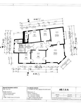 vollsanierte 4-Raum Wohnung, Bad mit Wanne, Dusche und Fenster, in Gotha-West - Gotha