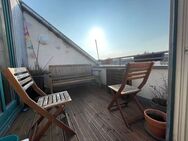 3-Zimmer-Dachgeschosswohnung mit Balkon und Stellplatz in Schleußig! - Leipzig