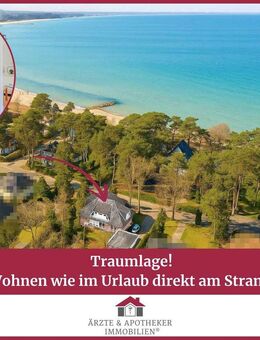 Traumlage! Wohnen wie im Urlaub direkt am Strand. - Timmendorfer Strand