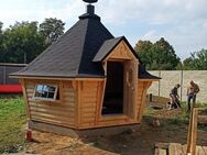 Grillkota NEU KOTA Grillhütte 9.2m² konisch Luxusgrill Kiefer - Rietberg