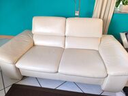 Leder Sofa Farbe Kreide - Würzburg