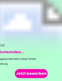 Servicetechniker (m/w/d) - Duisburg