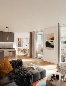 2-Zimmer-Neubauwohnung mit großem Balkon - München