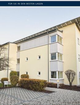 Fürs Alter bestens vorgesorgt! Seniorengerechte 1,5-Zimmer-Wohnung mit Südostbalkon in bester Lage! - Landshut