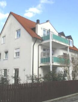 Kuschelige Dach-Whg. / 3-ZKB, sep. WC, Diele, Speise, großer Sonnen-Balkon, Garage / Augsburg-Haunstetten - Augsburg