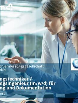 Vermessungstechniker / Vermessungsingenieur (m/w/d) für Vermessung und Dokumentation - Kamp-Lintfort
