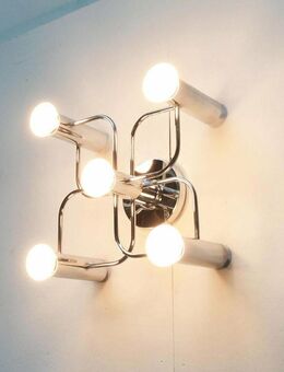 Leola Sciolari Lamp zu Mid Century Space Age 60er 70er Teak - Hamburg Hamburg-Nord