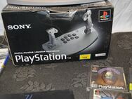 Wegen Todesfall abzugeben:PS2 +Zubehör+21 Spiele+analogen Joystick - Wetter (Ruhr)