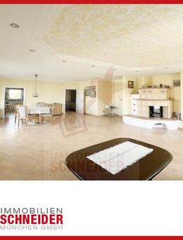 IMMOBILIEN SCHNEIDER - traumhaft schöne Penthouse-Wohnung mit Dachterrassen, Kachelofen und Aufzug - Vaterstetten