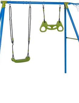 SANDORA Schaukelkombination, Schaukel + Glider + Ballring, Belastungsgewicht beidseitig max 100 Kg