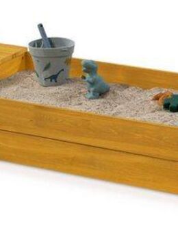MUDDY BUDDY® Sandkasten Space Saver, mit Matschwanne und Staufach, FSC® - schützt Wald - weltweit