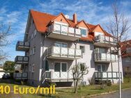 Freundliche, moderne 2-Raum-Dachgeschosswohnung mit Balkon und Garage, 52 m² Wfl. - Weinböhla