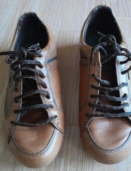braune bequeme Herren-Schuhe Gr. 41 von Geox - Gaggenau