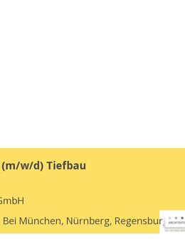 Fachplaner (m/w/d) Tiefbau - Garching (München)